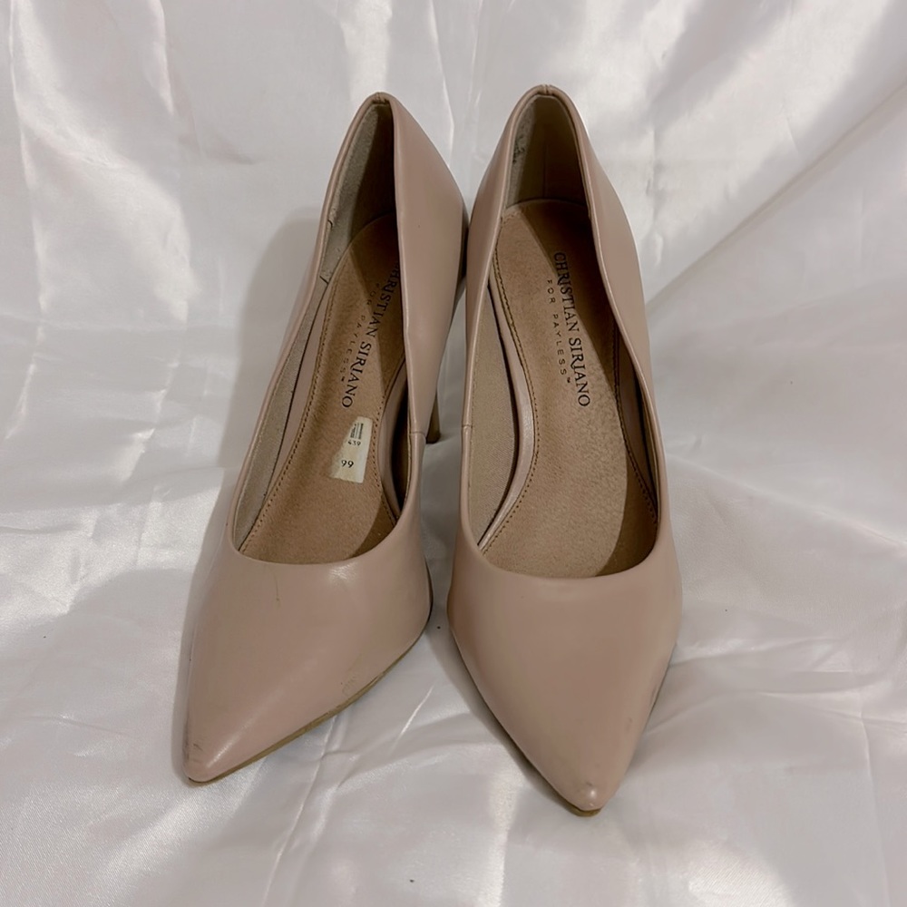 Christian Soriano Nude Pump Heel